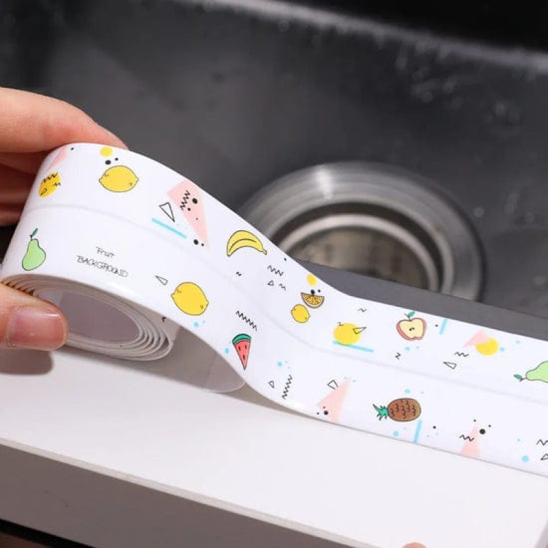 Waterproof PVC Sealing Strip Tape - Flexible Sink & Tub Caulk Strip
