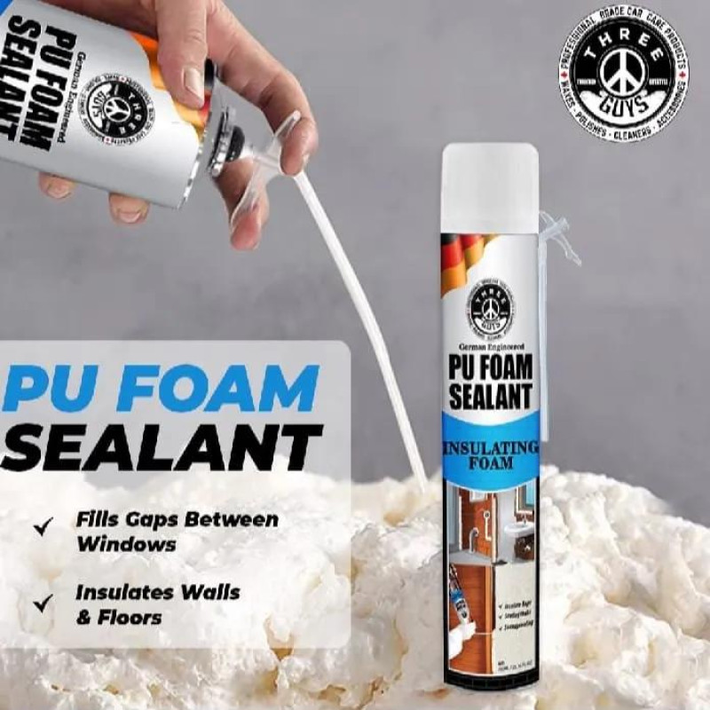 Heavy-Duty Expanding Polyurethane (PU) Foam Sealant