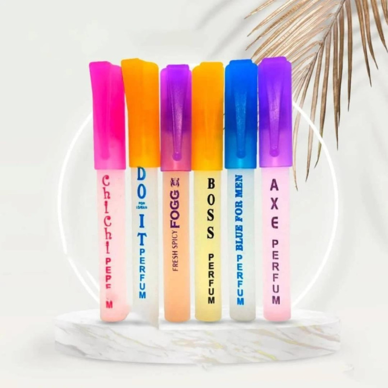 Signature Pocket Perfume Collection Travel-Size Eau de Parfum - Pack of 6