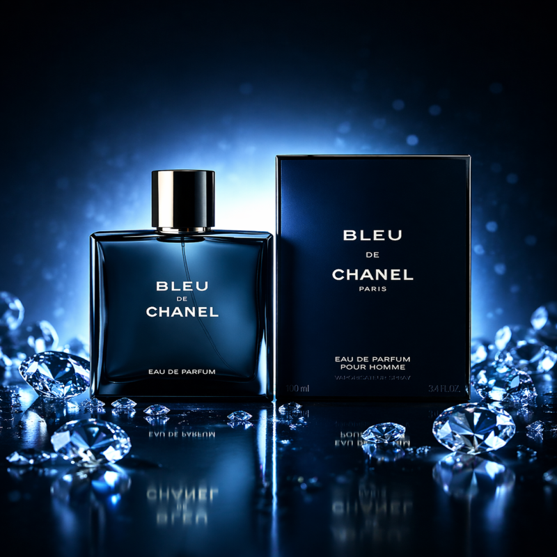 Chanel Bleu De Chanel Sophisticated Woody-Aromatic Parfum for Men - 100ml