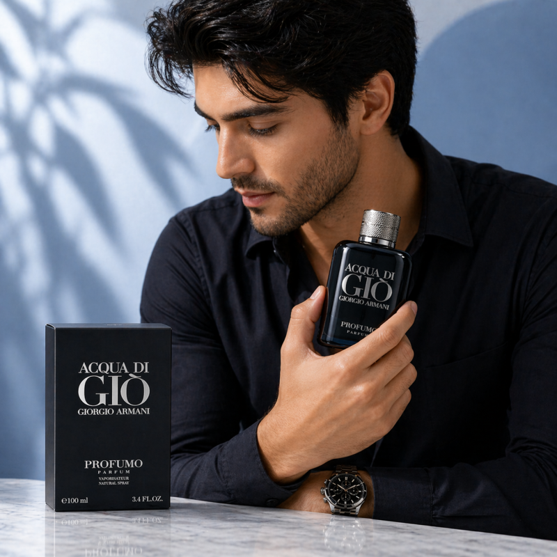 Giorgio Armani Acqua Di Gio Profumo Aquatic-Woody Eau de Parfum for Men - 100ml