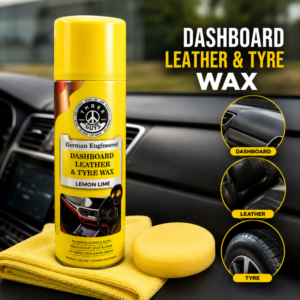 Automotive Dashboard, Leather, and Tire Protection Wax Polish