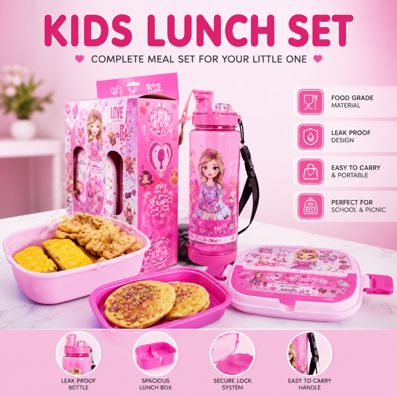Compact Gift-Ready Insulated Kids Lunch Box