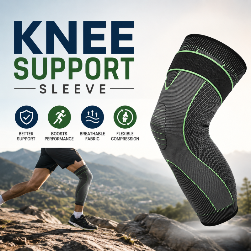 Full Foot & Ankle Compression Support Wrap - Therapeutic Pain Relief Belt