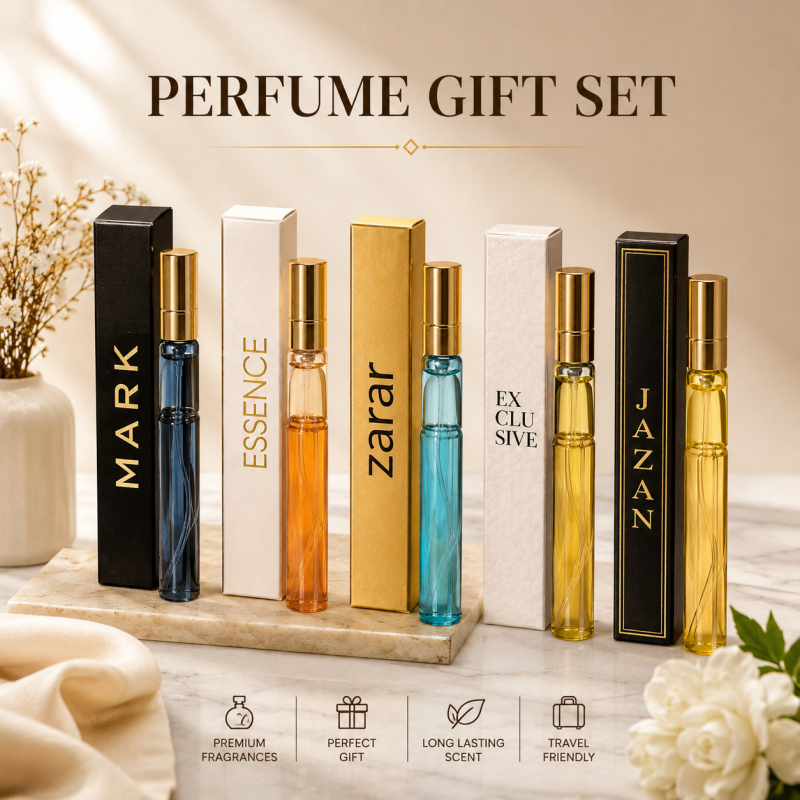 J. Signature Pen Perfume Collection Travel-Size Eau de Parfum Set (Pack of 5)
