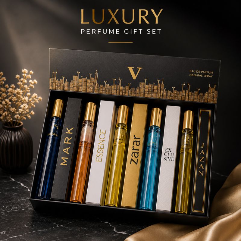J. Signature Pen Perfume Collection Travel-Size Eau de Parfum Set (Pack of 5)