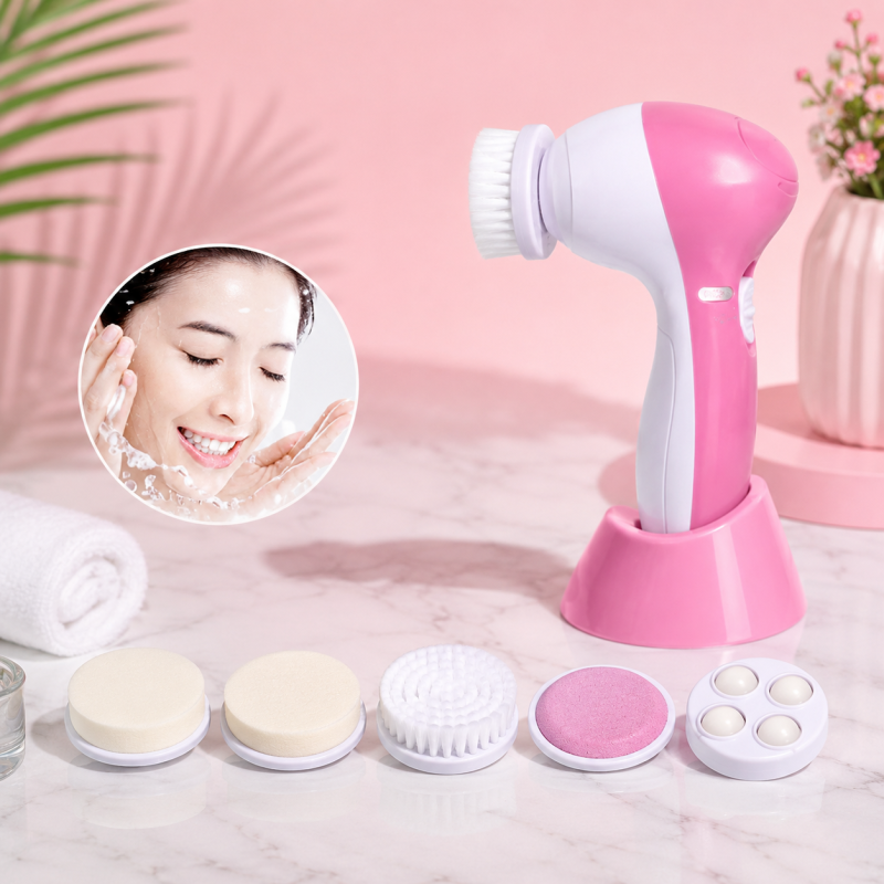 5-in-1 Multi-Functional Electric Full Body & Facial Massager