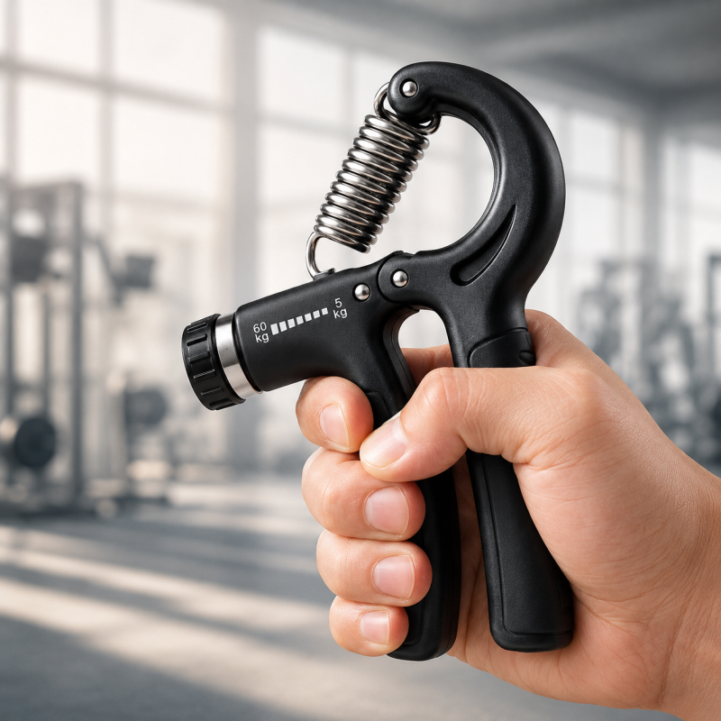 Heavy-Duty Adjustable Resistance Hand Grip Strengthener - Forearm Exerciser