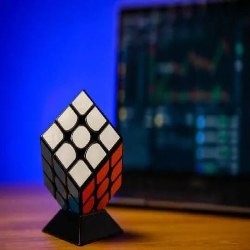 Planet Junior 3x3 Speed Rubik's Cube and Brain Teaser Puzzle