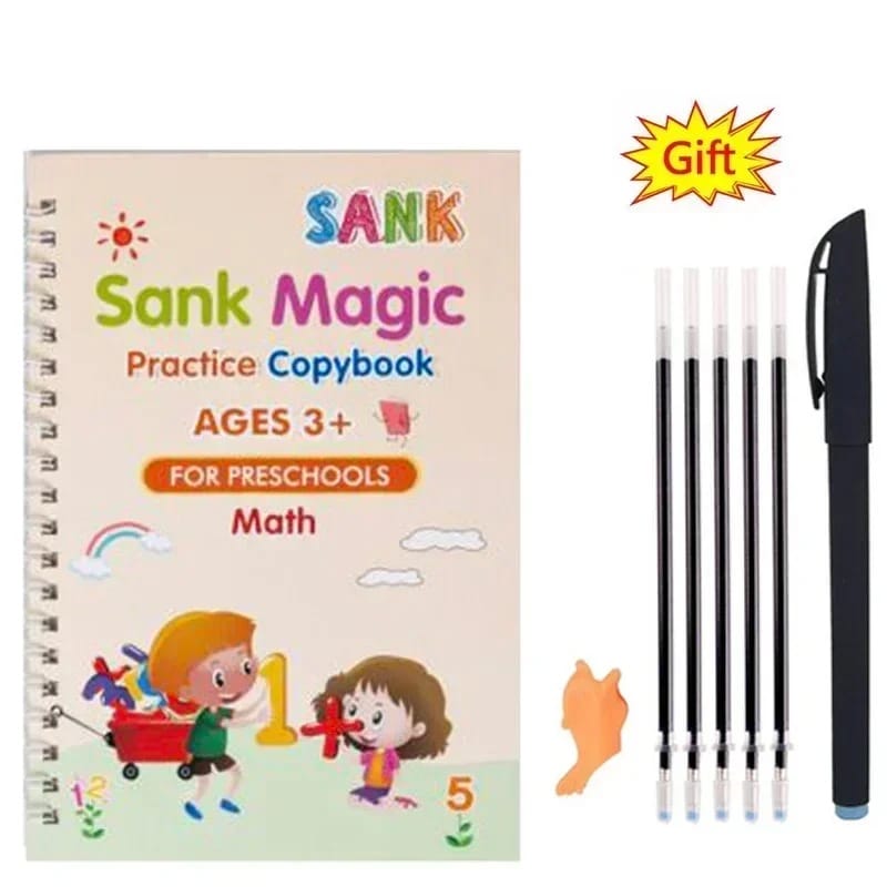 Children Writting Book
