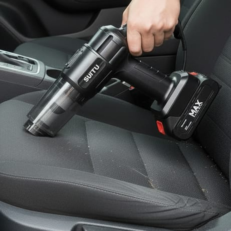 MAX Heavy-Duty Car Vacuum Cleaner - High-Power Portable Auto Detailer