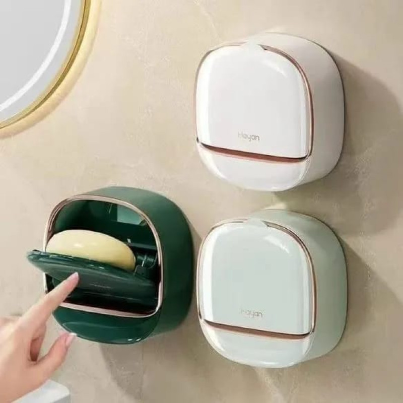 Wall-Mounted Luxury Drainage Soap Dish and Holder