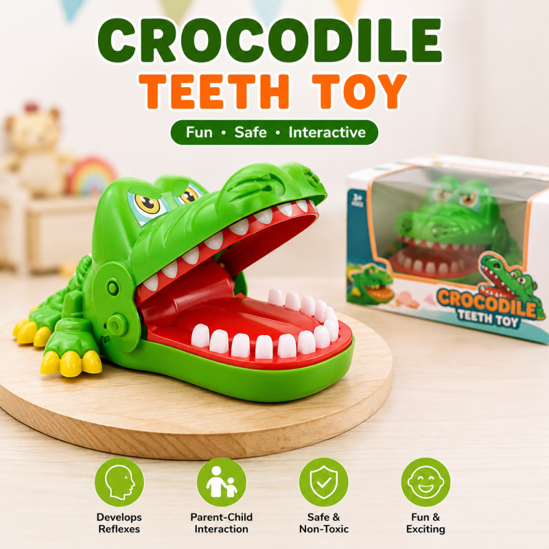 Classic Crocodile Dentist Biting Finger Dentist Game Toy