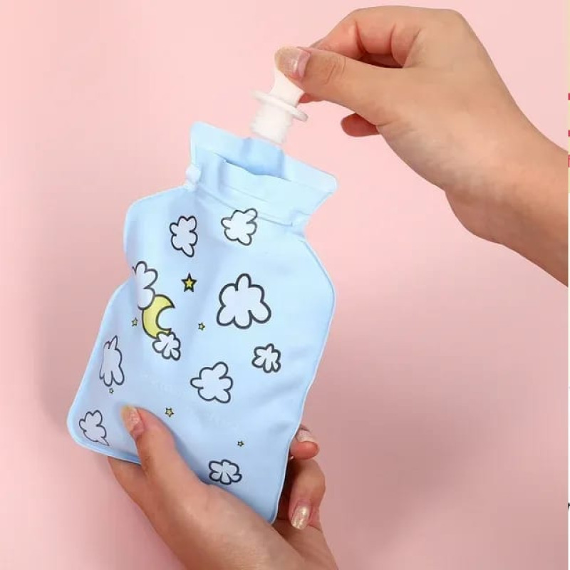 Electric Rechargeable Hot Water Bag - Cordless Therapy Heat Pad