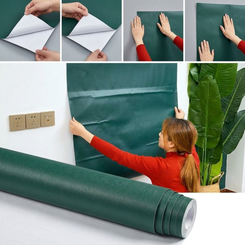 Removable Self-Adhesive Blackboard Wall Sticker Roll