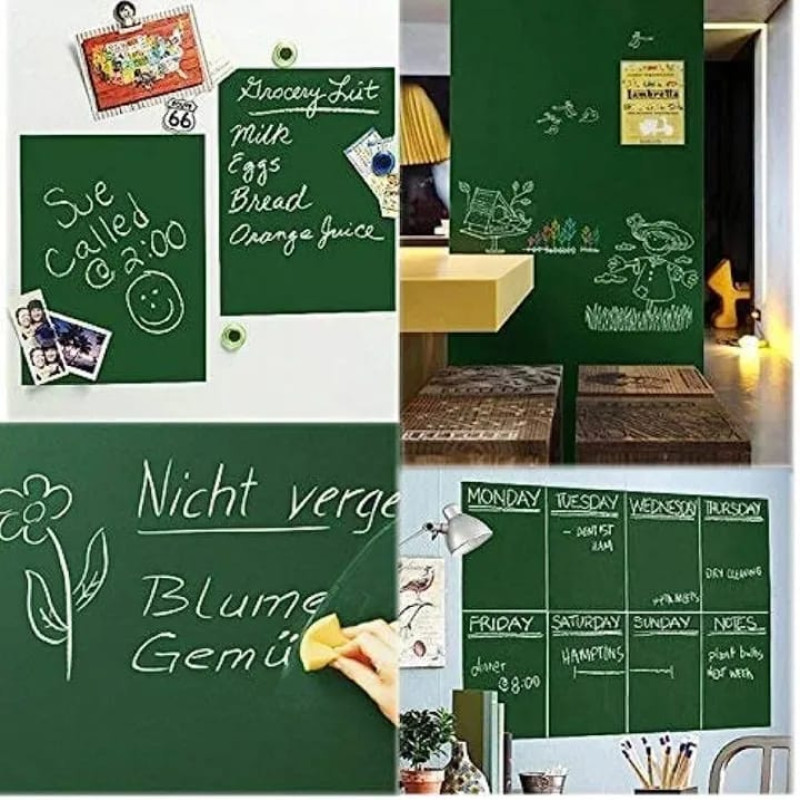 Removable Self-Adhesive Blackboard Wall Sticker Roll