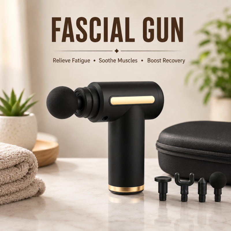 Heavy-Duty 5-in-1 Professional Deep Tissue Muscle Gun Massager
