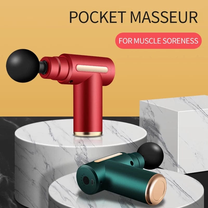 Heavy-Duty 5-in-1 Professional Deep Tissue Muscle Gun Massager