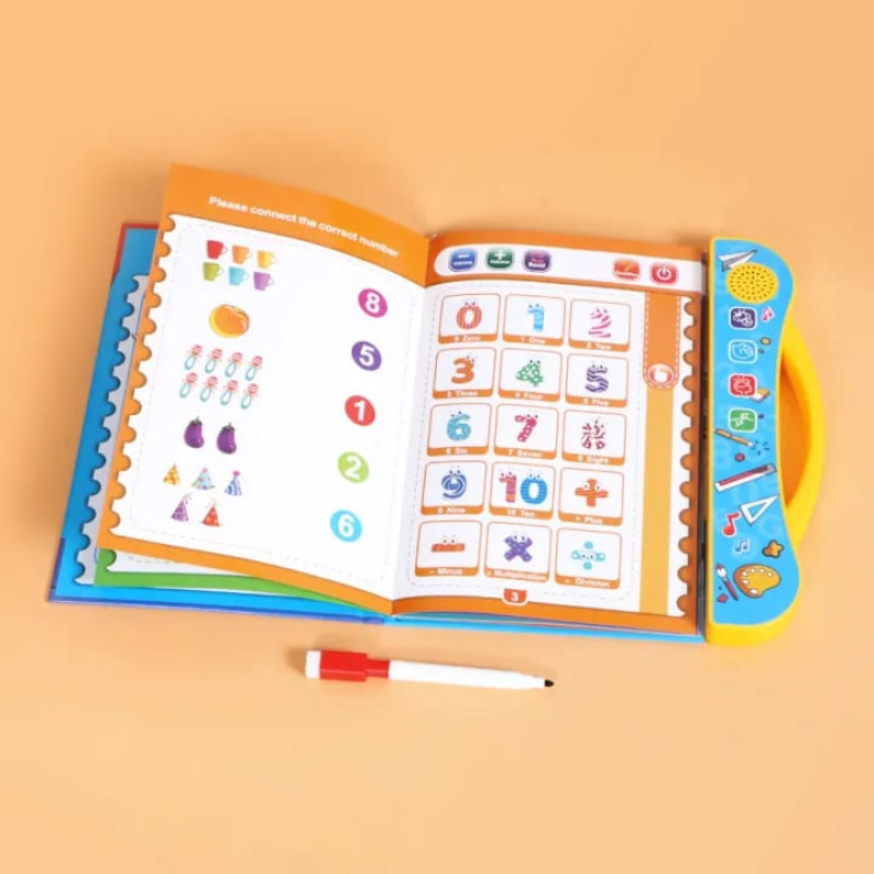 Interactive Electronic Audio Sound Book for Kids' Early Learning
