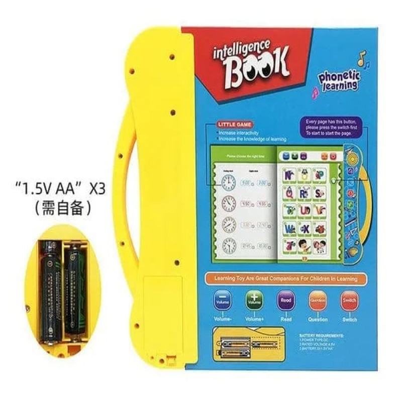 Interactive Electronic Audio Sound Book for Kids' Early Learning