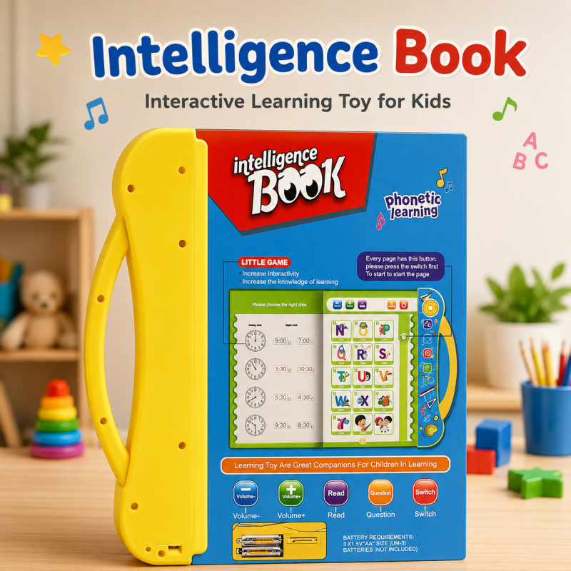 Interactive Electronic Audio Sound Book for Kids' Early Learning