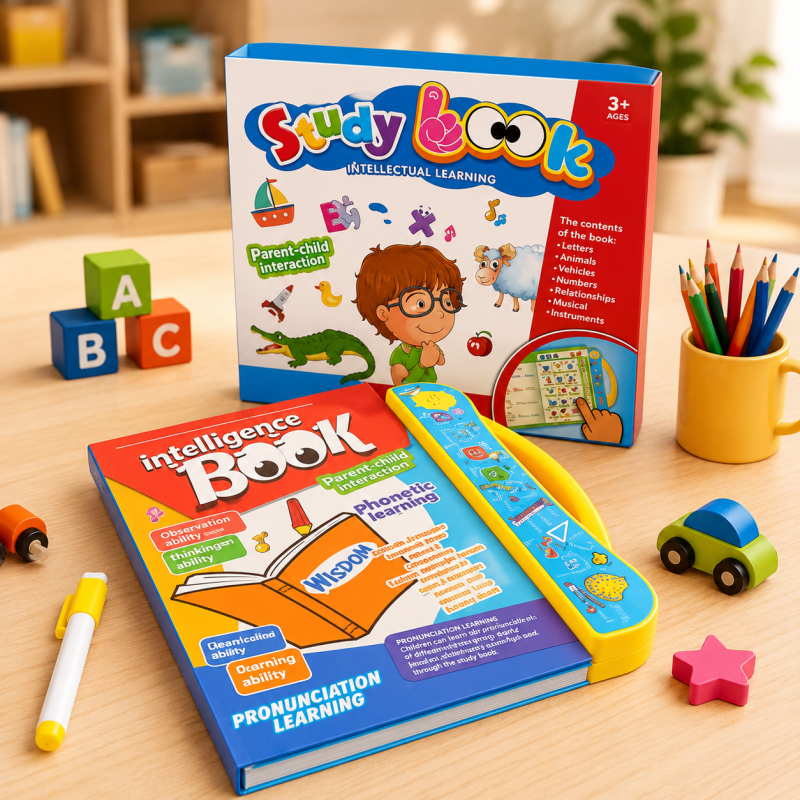 Interactive Electronic Audio Sound Book for Kids' Early Learning