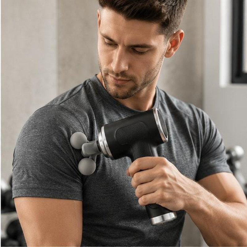 Blueidea 9-in-1 Professional Fascia Deep Tissue Muscle Massage Gun