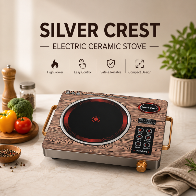 Haiger Malaysia Infrared Cooker Inverter - Model SV-13 2200W Digital Electric Stove