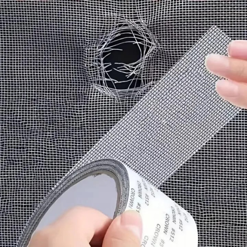 Heavy-Duty Waterproof Window Patch Tape - Clear Screen & Glass Repair Roll