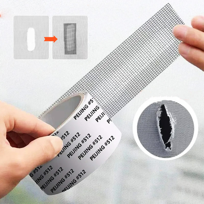 Heavy-Duty Waterproof Window Patch Tape - Clear Screen & Glass Repair Roll