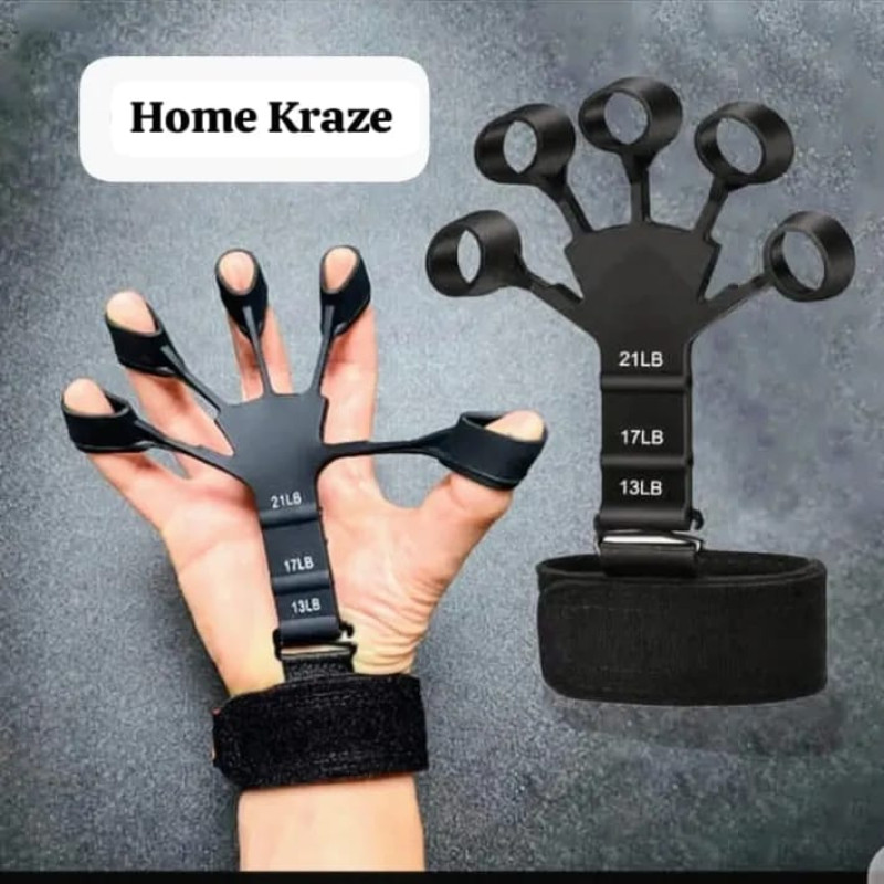 Adjustable Resistance Finger Grip Strengthener - Hand & Forearm Exerciser