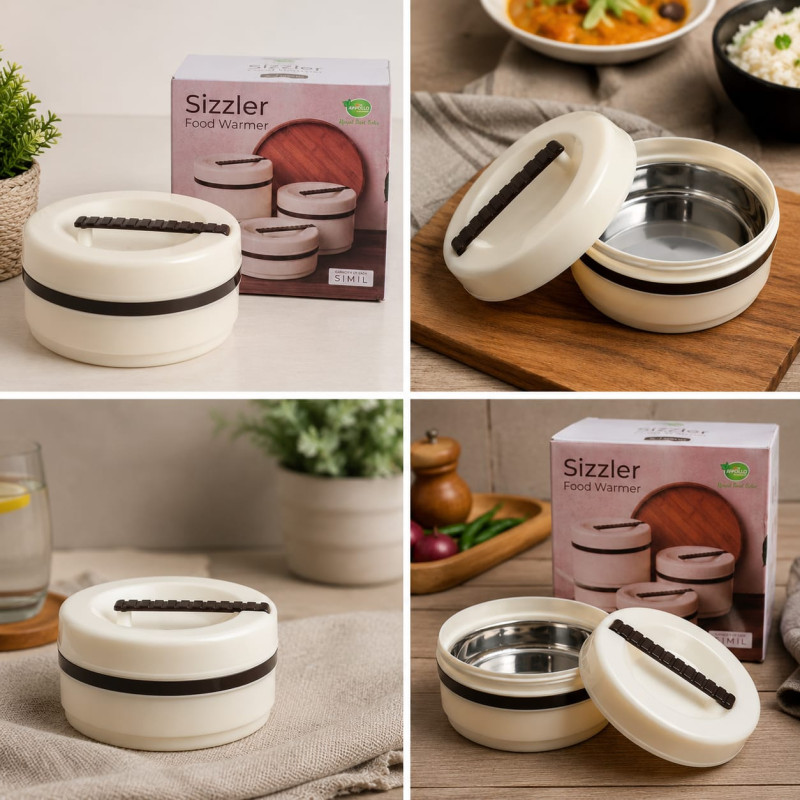 Tower Sizzler Insulated Stainless Steel Food Warmer Casserole