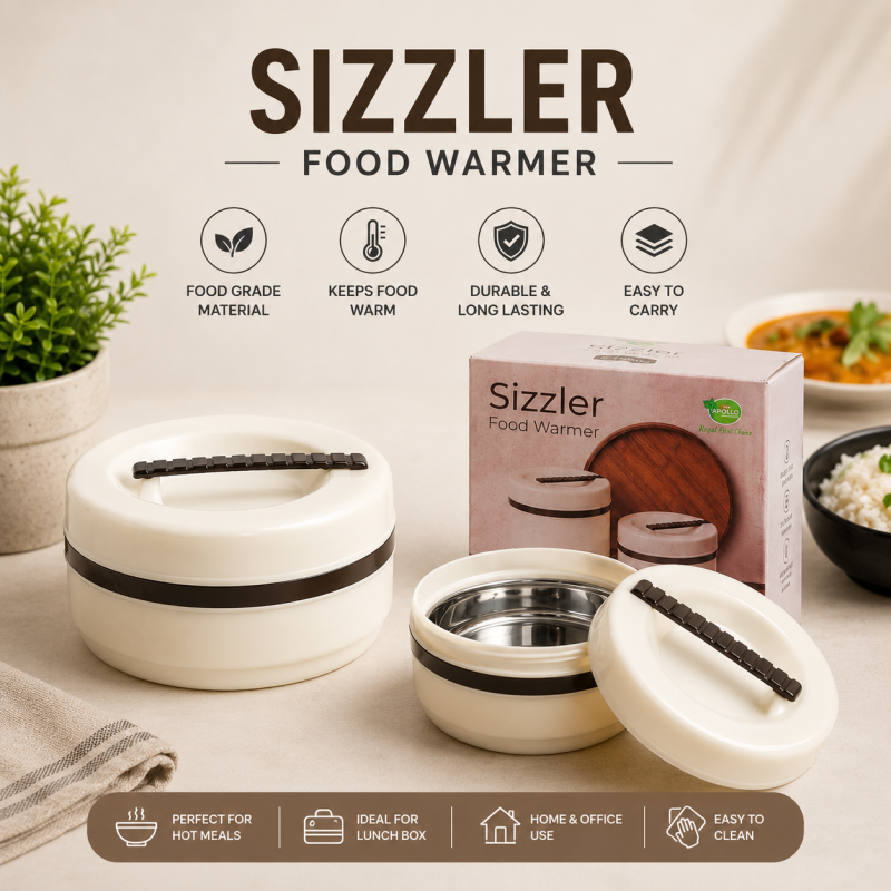 Tower Sizzler Insulated Stainless Steel Food Warmer Casserole