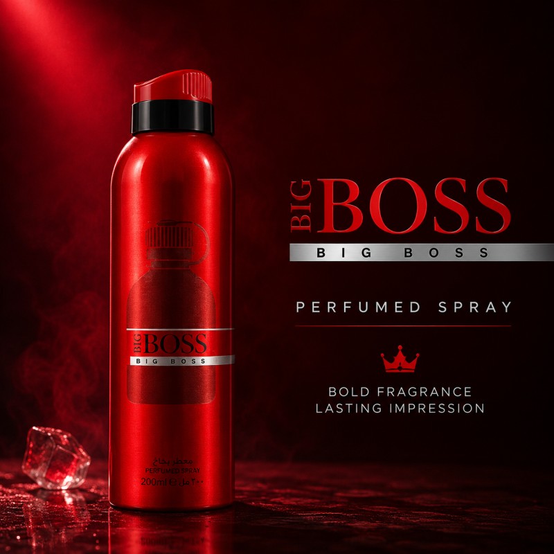 Big Boss Bold Masculine Fragrance Body Spray - 200ml