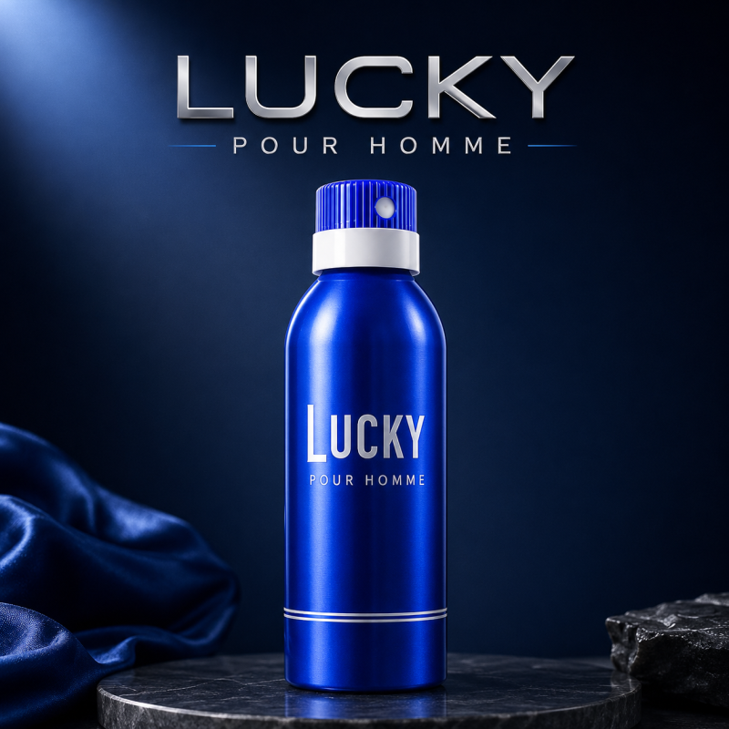 Lucky for Men Pour Homme Fresh Fragrance Body Spray - 200ml