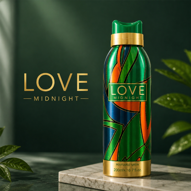 Love Midnight Sensual Fragrance Body Spray for Women - 200ml