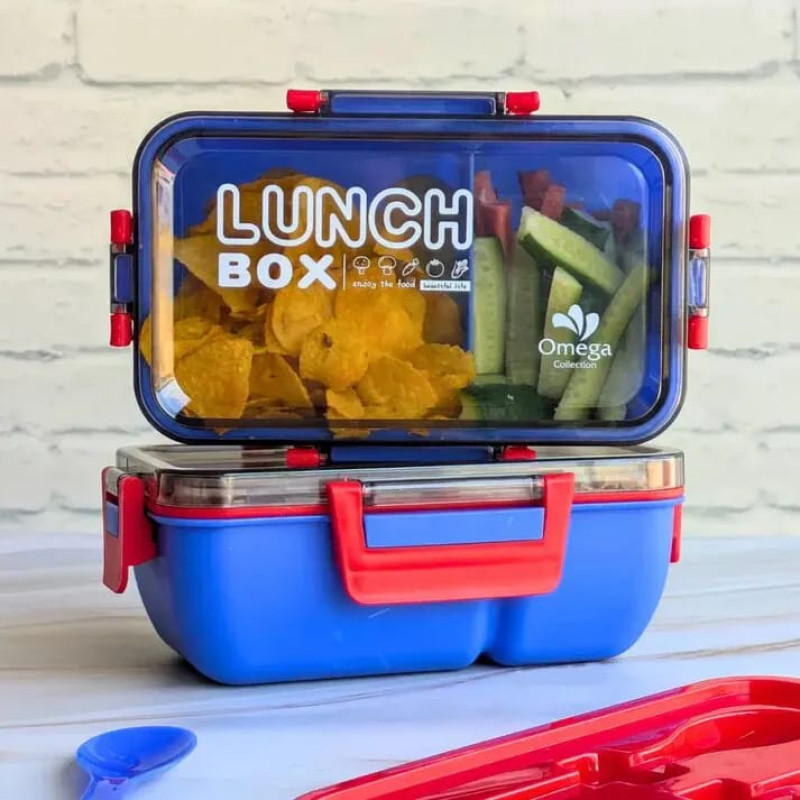 Kendy Insulated Kids Lunch Box with Secure Compartments