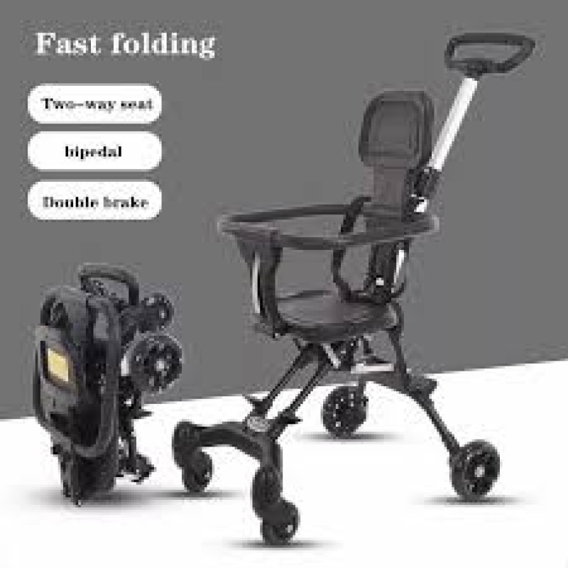Ultra-Lightweight Foldable Magic Baby Stroller and Travel Pram