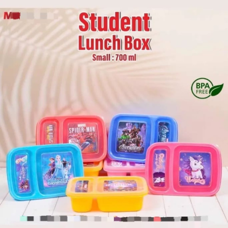 Compact Student Insulated Bento Lunch Box