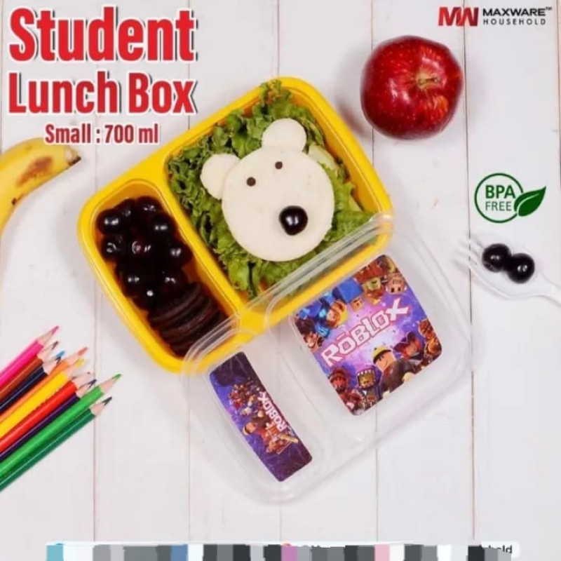 Compact Student Insulated Bento Lunch Box