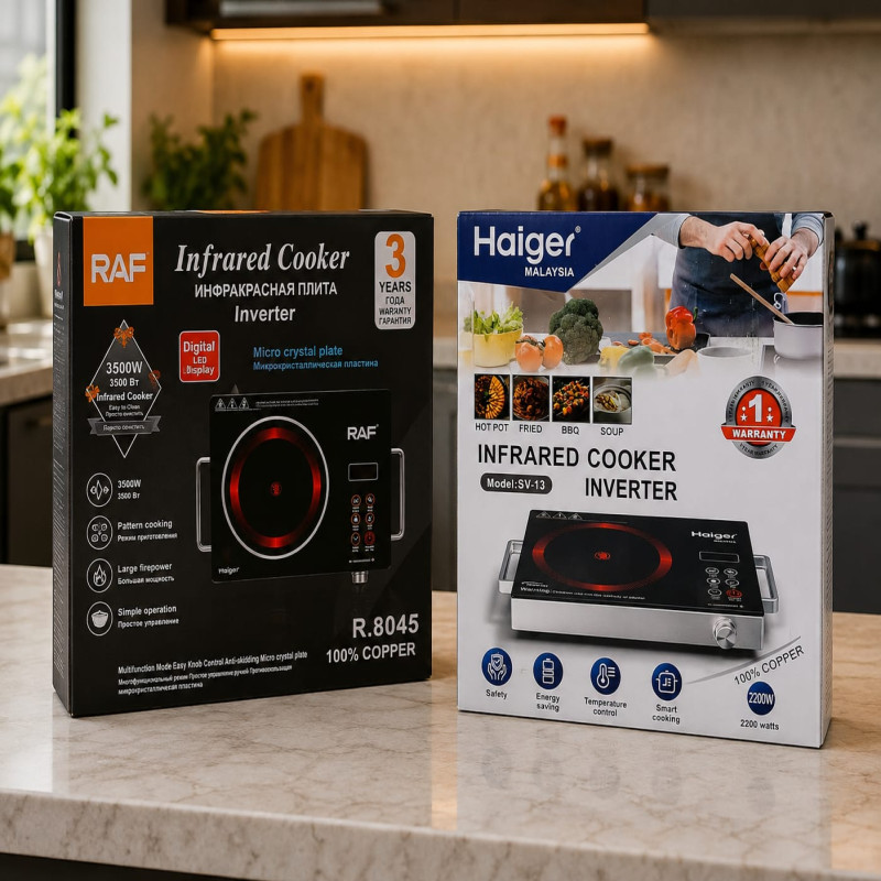 Haiger Malaysia Infrared Cooker Inverter - Model SV-13 2200W Digital Electric Stove